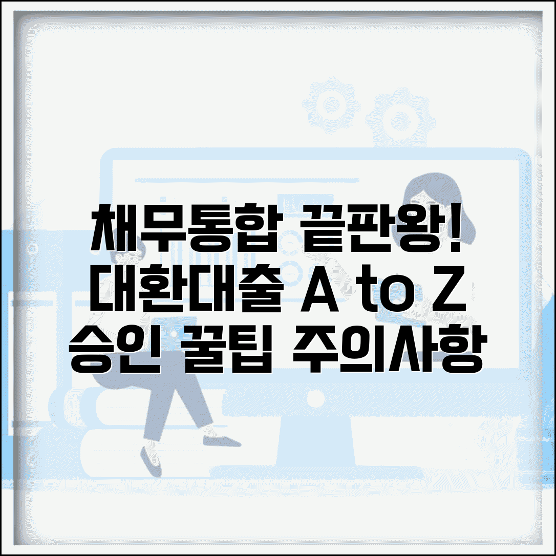 채무통합 대환대출 완벽가이드 | 신청자격 | 금리비교 | 절차 | 필요서류 | 승인 팁 | 주의사항