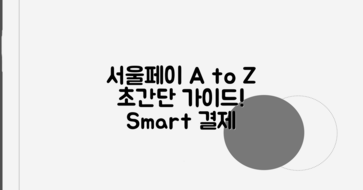 서울페이 이용 방법 A to Z