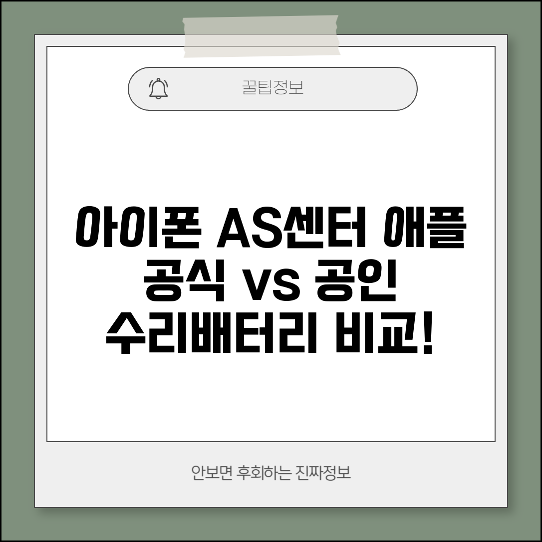 아이폰 AS센터 애플 공식 서비스 | 아이폰 수리와 배터리 교체 애플스토어 vs 공인서비스
