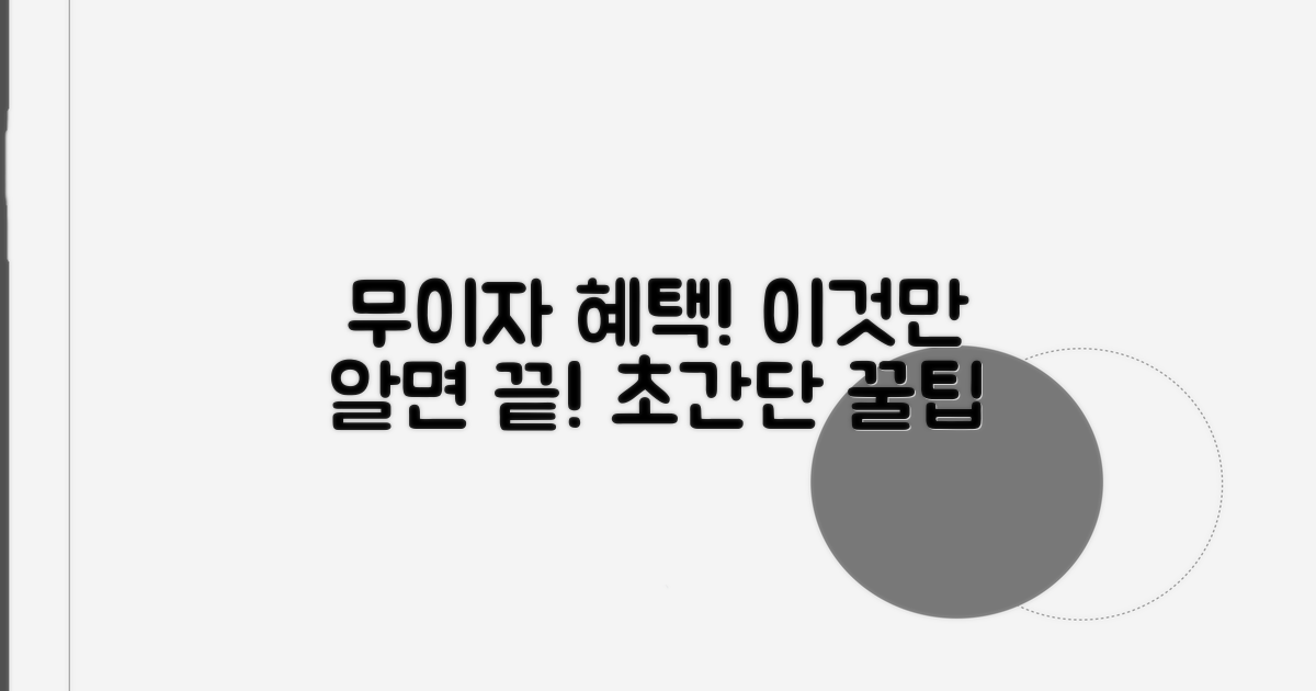 무이자 혜택, 이것만 알면 끝!