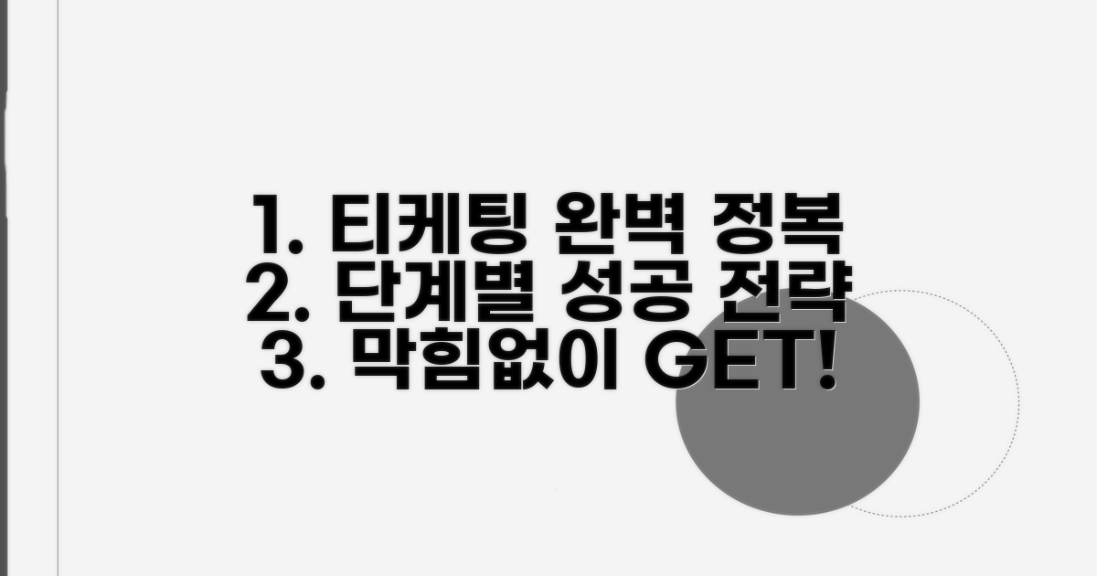 성공적인 티케팅을 위한 단계별 해결 가이드