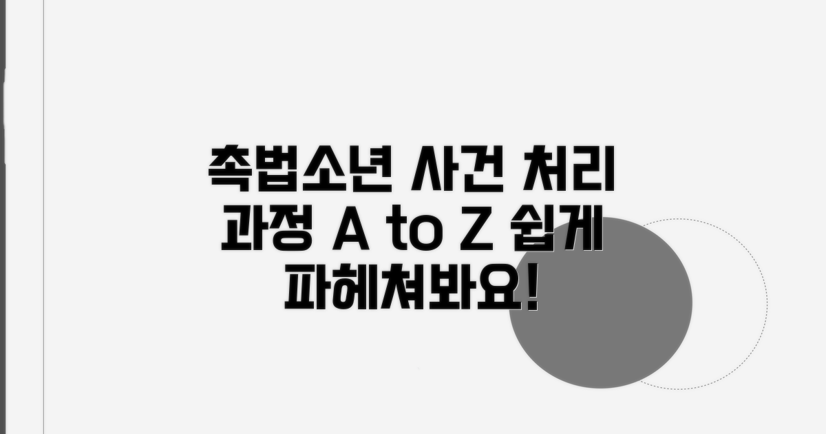 촉법소년 사건 처리 절차