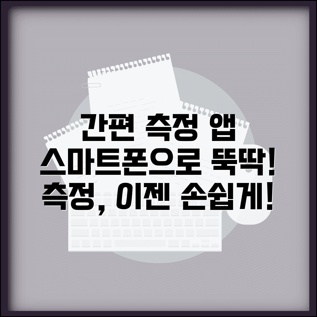 간편측정 도구 앱 | 스마트폰 측정 앱과 간편 계측 도구