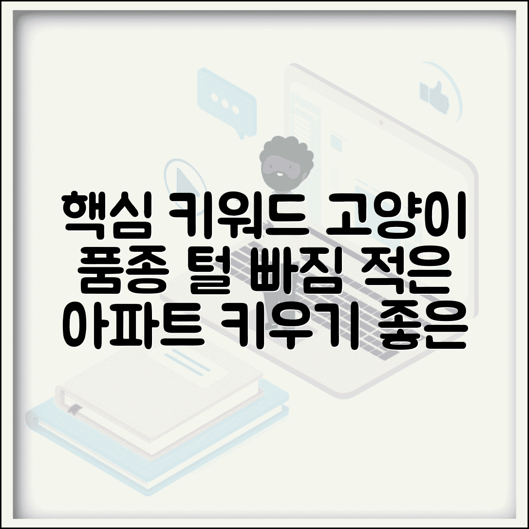 고양이 품종 추천 성격별 털 빠짐 적은 | 아파트 키우기 좋은 고양이