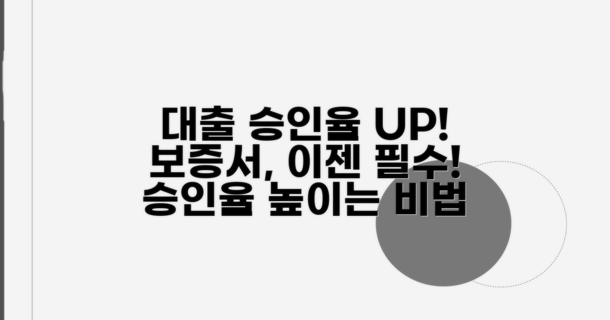보증서, 대출 승인율 높이는 핵심