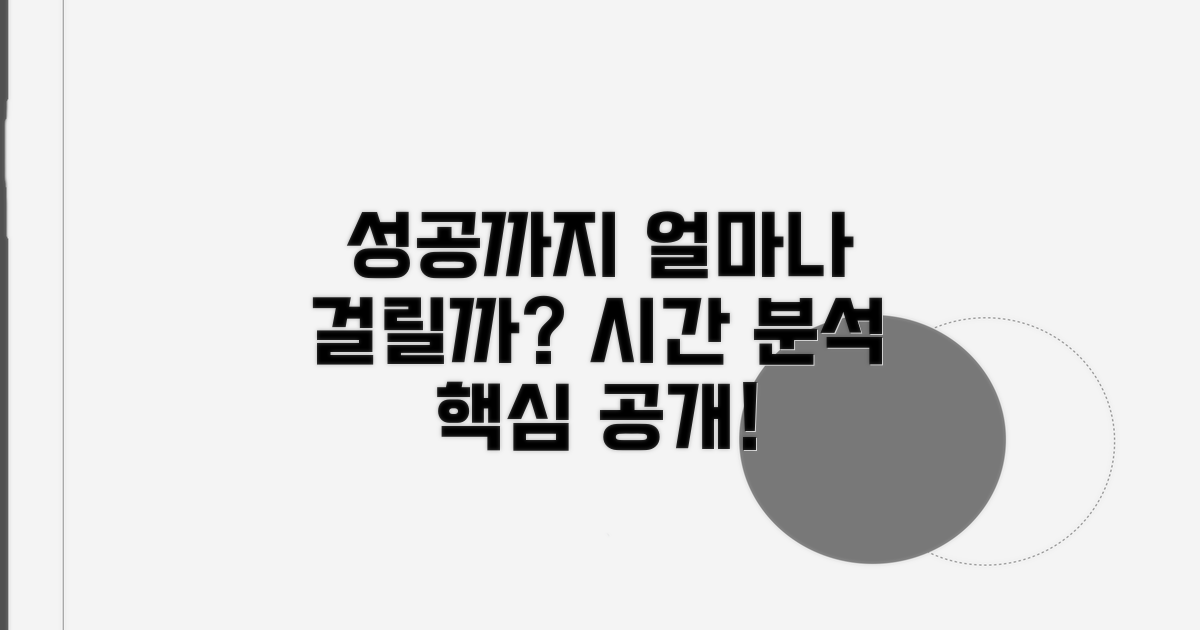 성공까지 걸리는 시간 분석