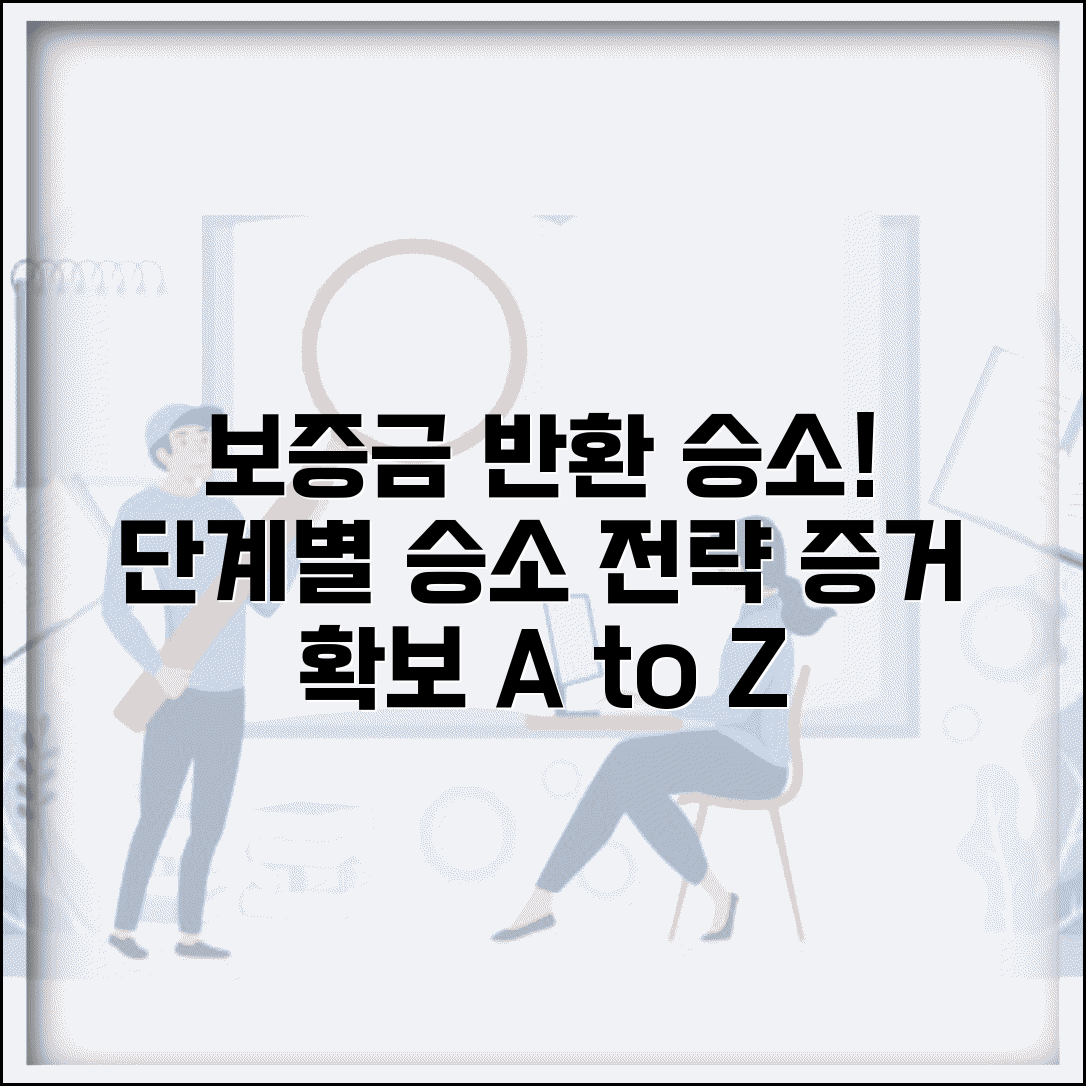 보증금 반환청구소송 승소 노하우 | 단계별 준비와 증거 확보 전략