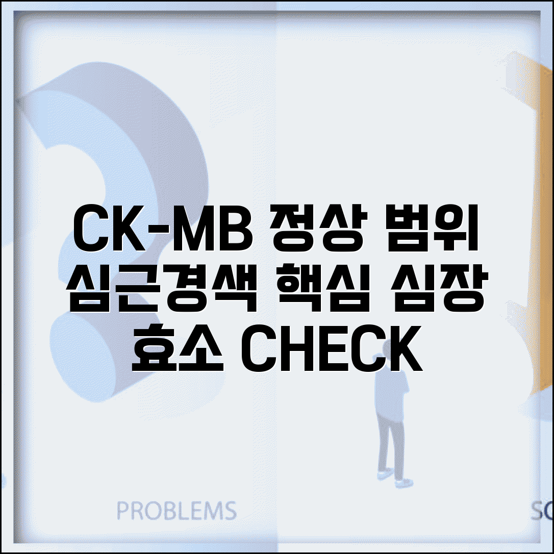 CK-MB 수치 정상범위 총정리 | 크레아틴키나제 MB 심근경색 심장효소