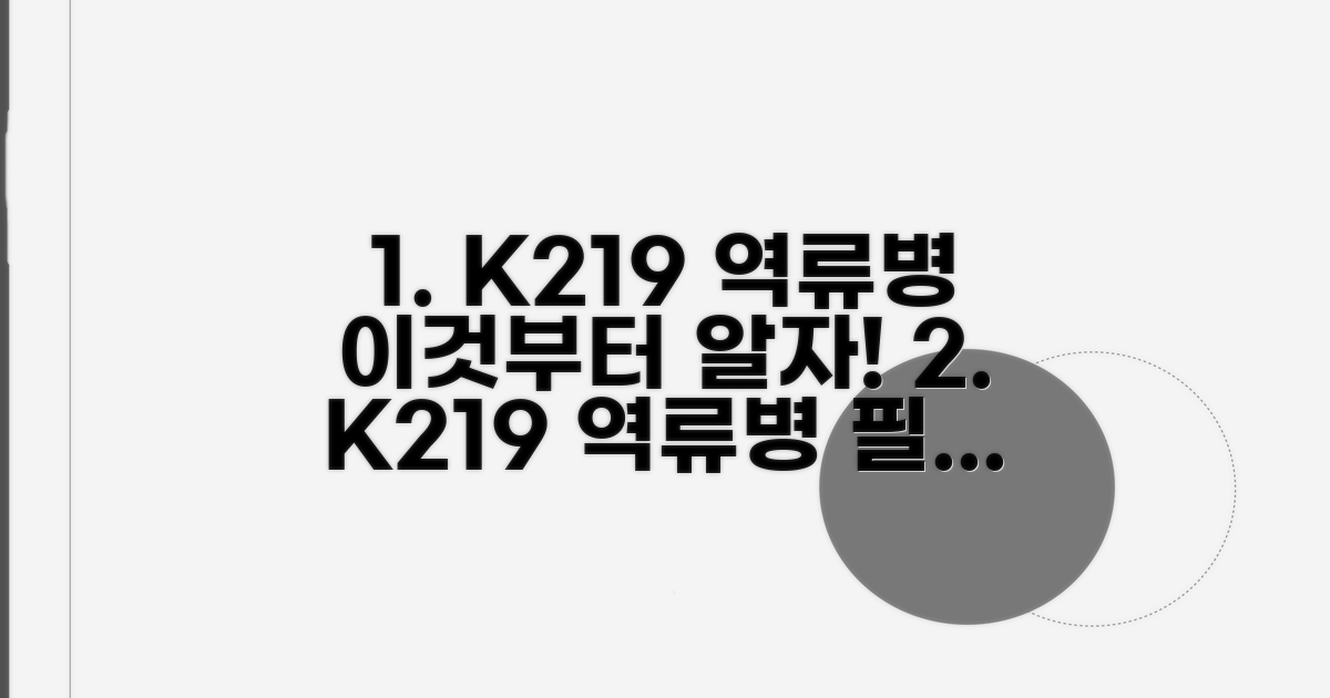 K219 위식도 역류병, 이것부터 알자
