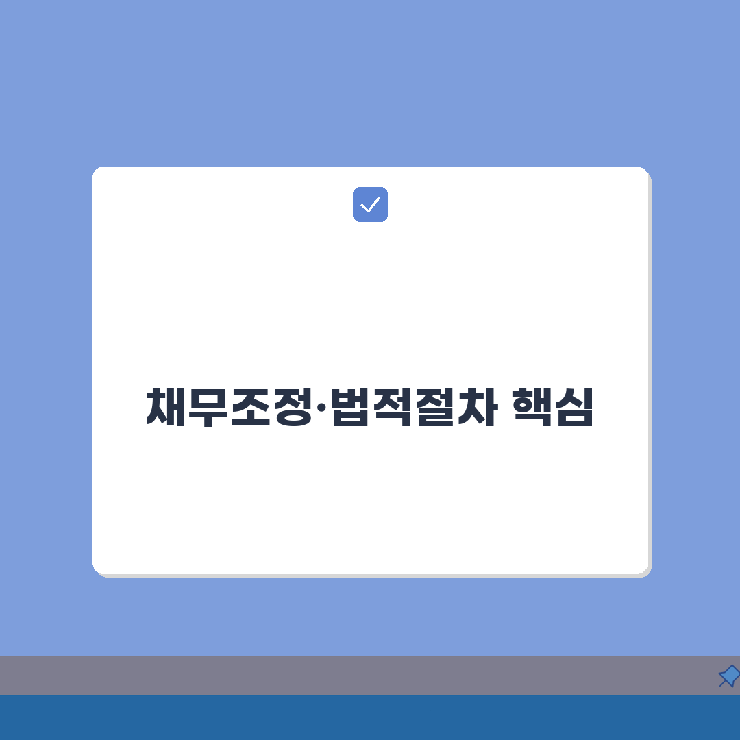 OK저축은행 대출 상환못하면 대처법 | 채무조정 및 법적 절차 이해 A to Z: 7가지